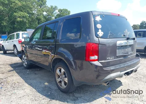 2014 Honda Pilot Ex-L from USA, damaged, VIN 5FNYF3H55EB001608
